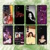 S-Selena Quintanilla Phone Case For Samsung S25,24,21,22,23,S30,Ultra,S20,Plus,Fe,Lite,Note,S10,S9,Black Soft Shell