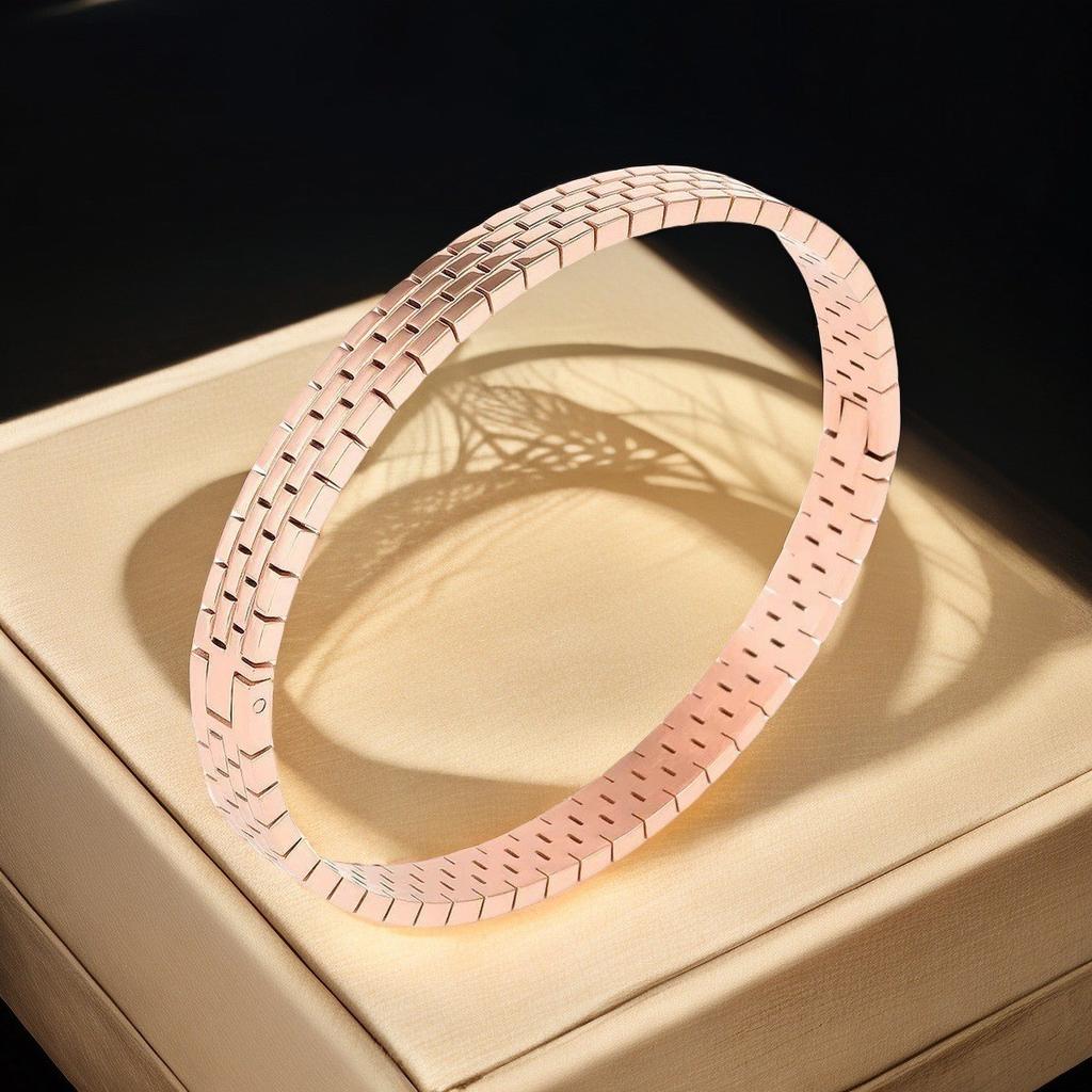 Bracelet Girls Niche Titanium Steel Jewelry Premium Sense Ins Wind Nail Opening Jewelry