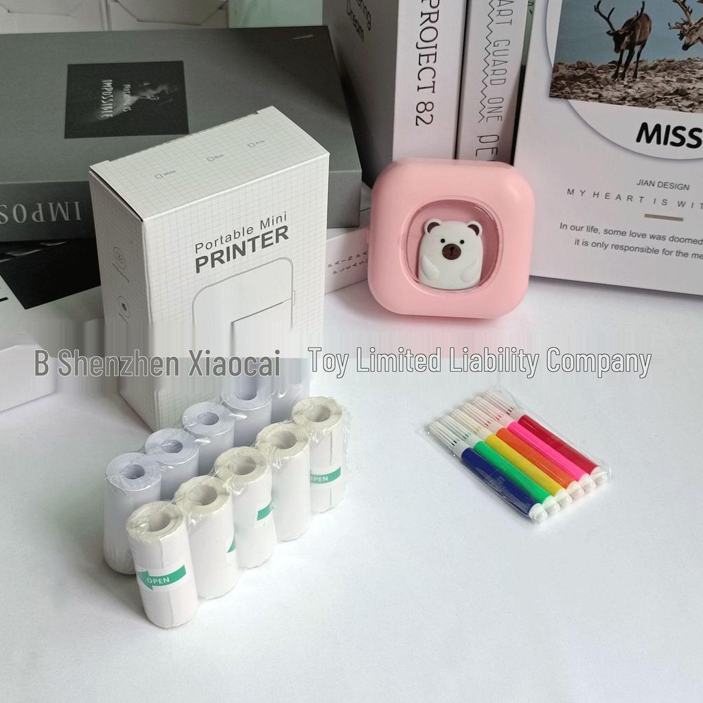 Portable Bluetooth Mini Printer for Students and Home Use