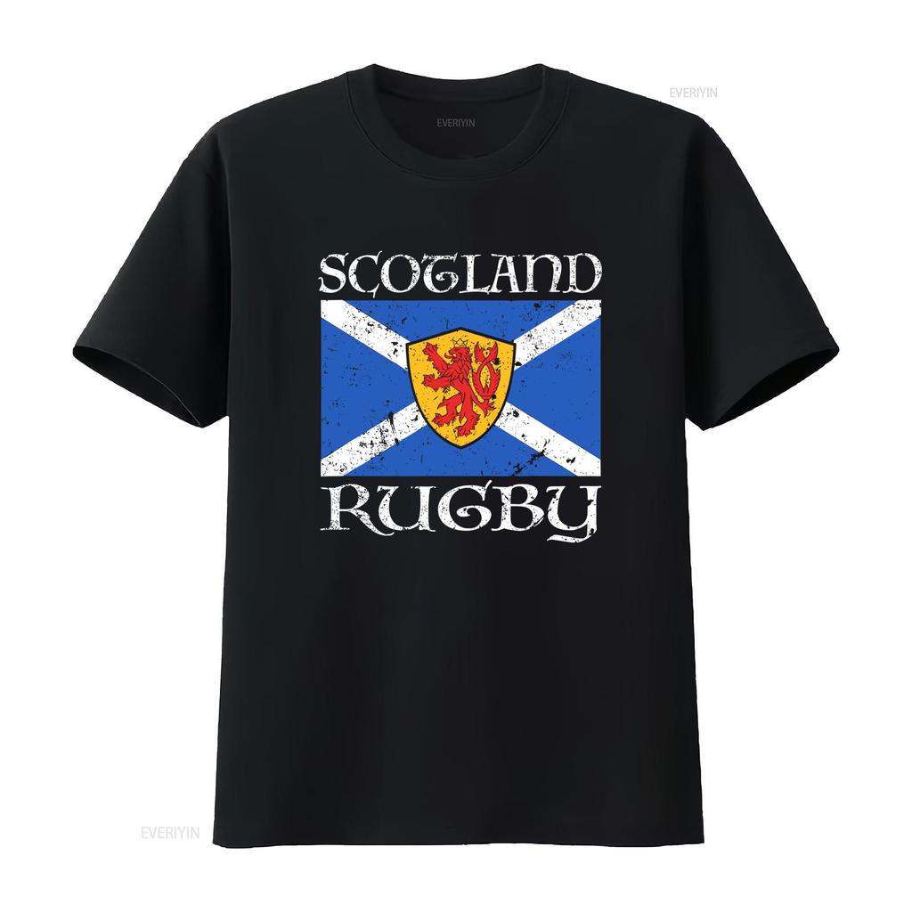 Scotland Rugby Vintage Saltire Scottish Flag T Shirt Perfect for Fans vintage Washed Comfortable Versatile designer clothes