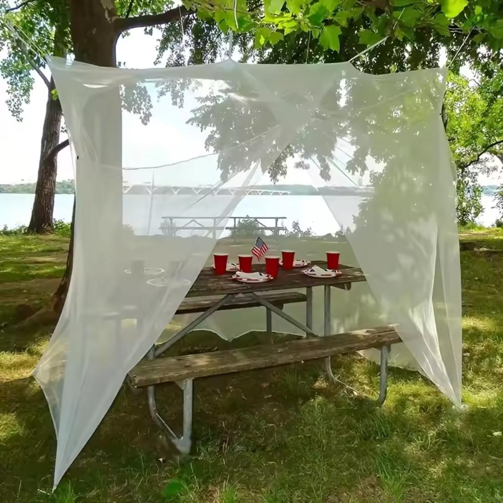 Bedroom Mosquito Net Large White Encrypted Mosquito Cover Portable Outdoor Camping Insect-Proof Tent Home Breathable Bed Curtain
