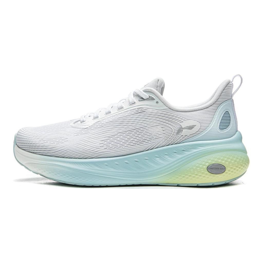 Li Ning Casual Shoes Women's Low Top Standard White/Light Sky Blue AGLW026-3