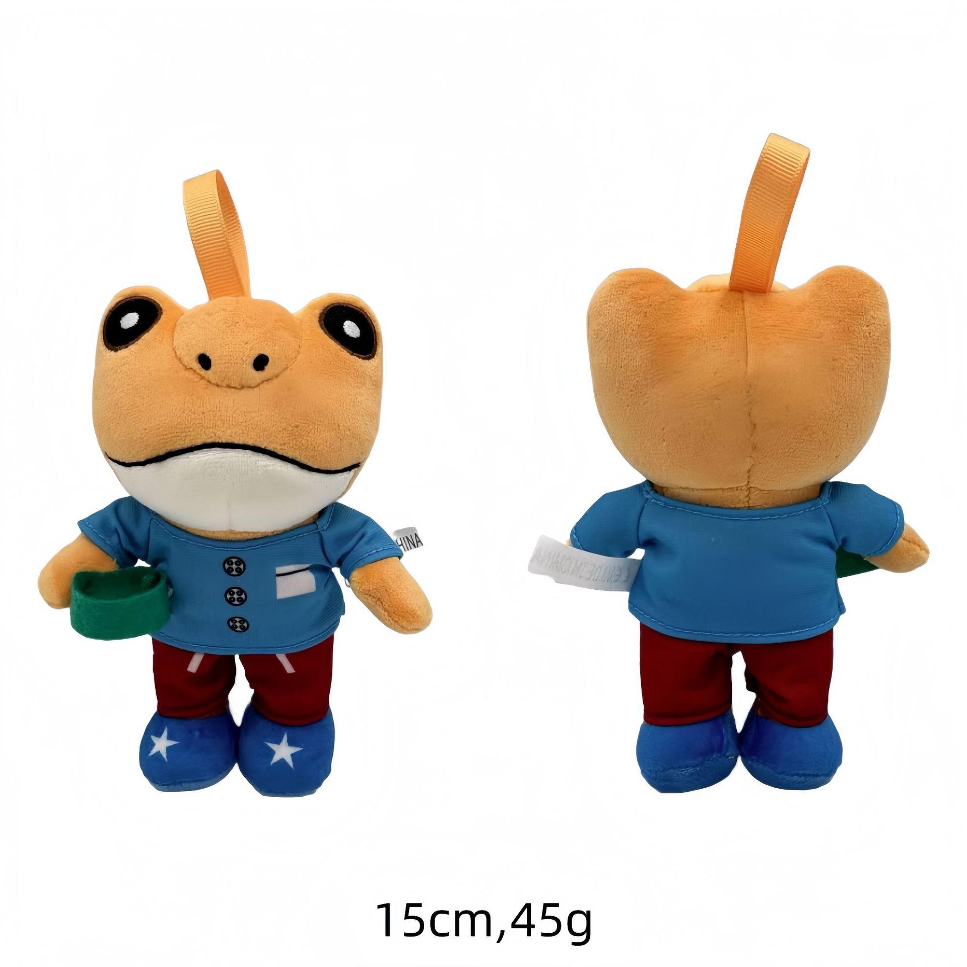 

Non-Toxic New Sapo Concho Plush Dolls Cotton Frog Doll Anime Peripherals Soft Doll Collection Room Decoration Toy Kid Birthday Gifts