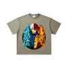260 GSM Double Yarn 32 Count 100% Cotton My Hero Academia V4 Shoto Print Unisex Heavy Cotton T Shirt