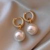 2025 Silver Needle Zircon Pearl Earrings: French Retro Light Luxury Studs for Women