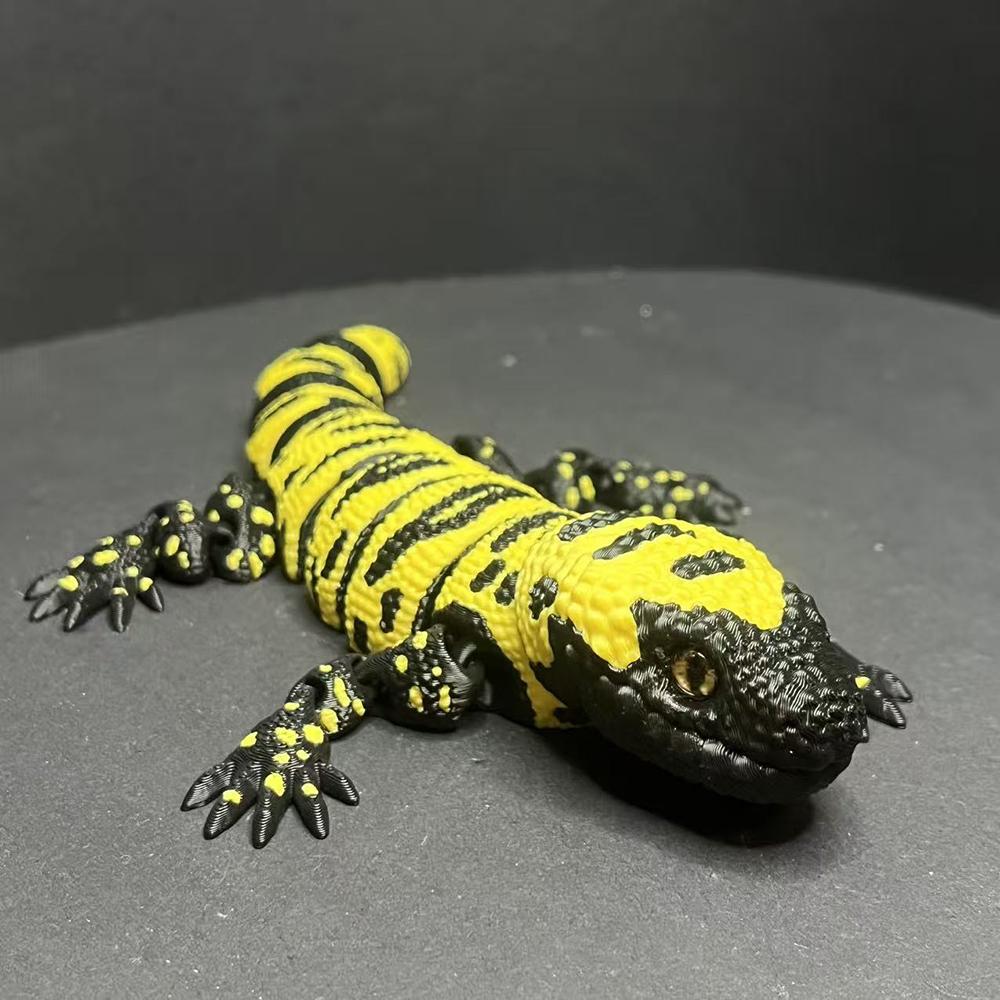 1D Printed Realistic Lizard Multi-articulated for Desk Decoration Home Accessories Kids Gift