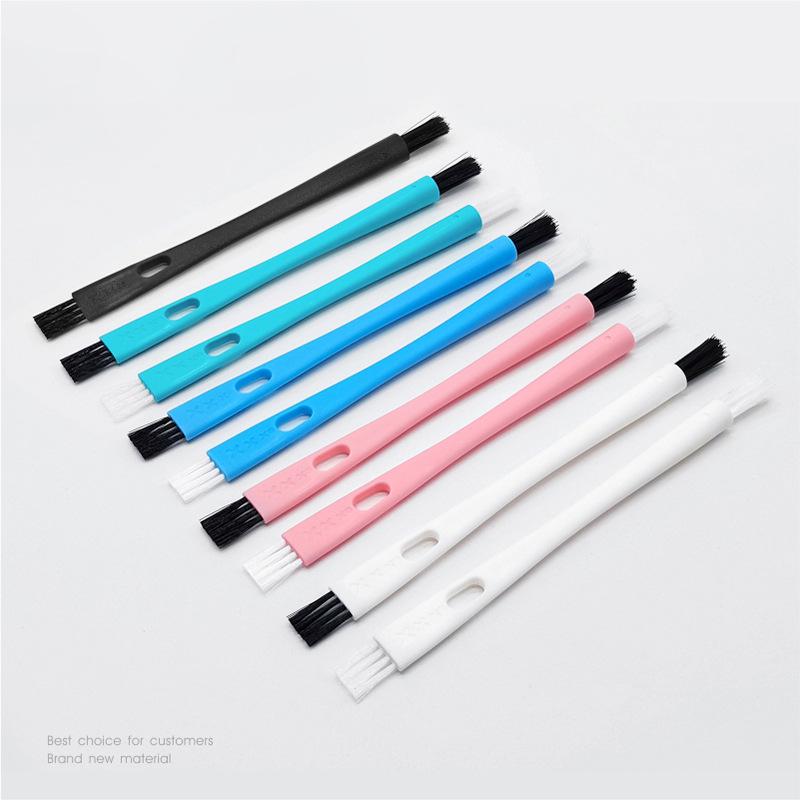 Dual-Head Cleaning & Milk Frother Brush for Coffee Machines