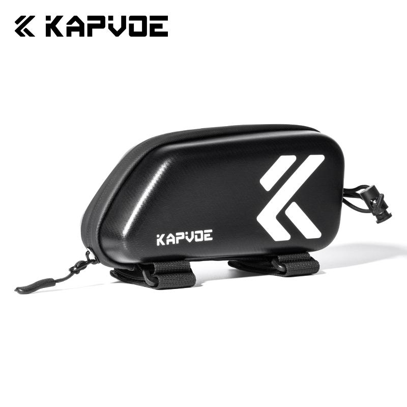 

Kapvoe Bicycle Bag Bike Bag Waterproof Shock-resistant Portable Front-beam Bike Tube Bag For Bicycle Mounted Storage Bag Cycling