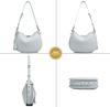 ArtsEye Genuine Leather Shoulder Bag for Perfect for Large Day Women, 3-Way, Lightweight, Self-Standing, Commuting, Crossbody, Compact, Capacity,
