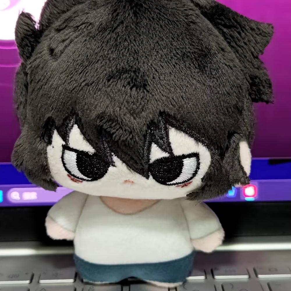 Anime Death Note Yagami Light L·Lawliet Cosplay Doll Plush Stuffed Dolls Soft Plushies Halloween Room Decoration Prop 12cm