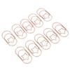 40PCS Star Paper Clips Bright Color Rust Proof Coating Portable Lightweight for Home