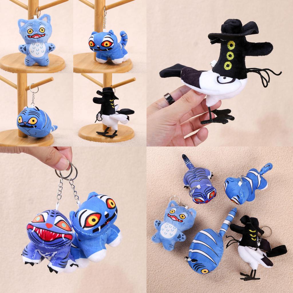 Kpop Demon Hunters Plush Toy Keychain With Animal Design For Collectors And Gift Giving