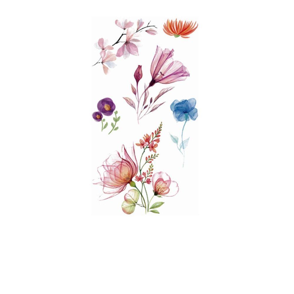 

Водонепроницаемая временная татуировка-наклейка одноразовая татуировка-наклейка в виде лепестка на грудь 09