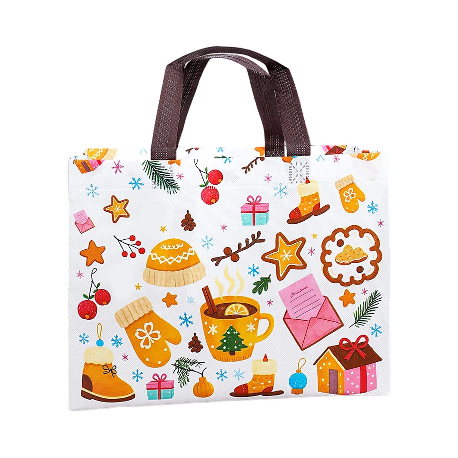 

Christmas Non-woven Bags, Christmas Gift Bags, Tote Bags, Hot Presseds Three-dimensional Bags, Advertising Shopping Bags One Size