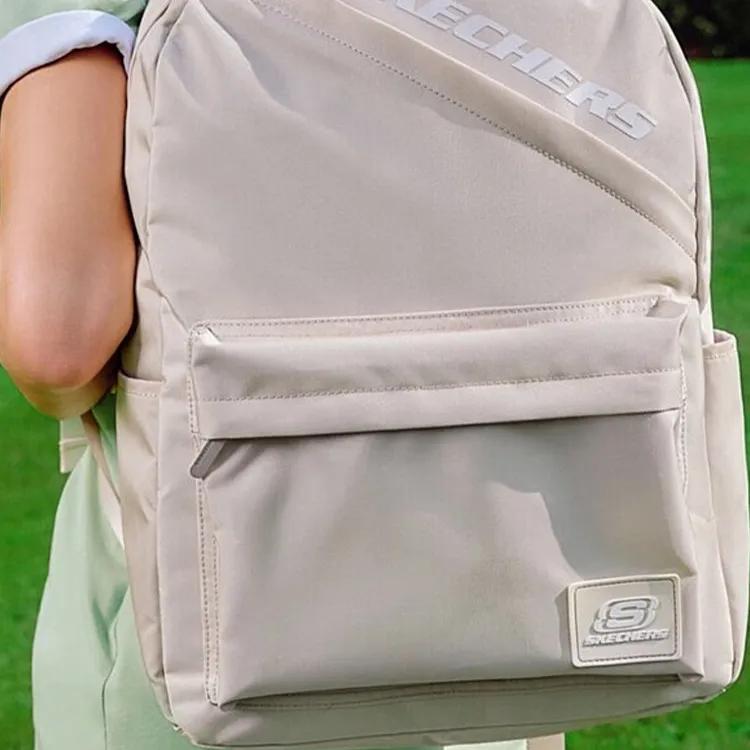Skechers Fabric Backpack Regular Unisex Lunar Gray (Unisex) Backpacks L422U207 00MV