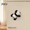 Waschbär Kühlschrankmagnet Plüschtier Dekoration, Gefüllter Panda Magnetisches Ornament, Kühlschrankform für Heimküchen Dekoration