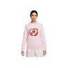 Nike Sportswear Phoenix Fleece Logo Crewneck Sweatshirt Women Sweatshirt Foam-Pink IB8232663