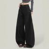 American Original Wide-Leg Denim Jeans for Women - Fall 2025: High-Waisted, Pear-Shaped, Slimming, Loose, Floor-Length Pants