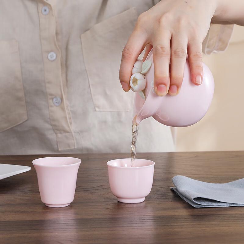 Changbaosen Portable Ceramic Travel Tea Set