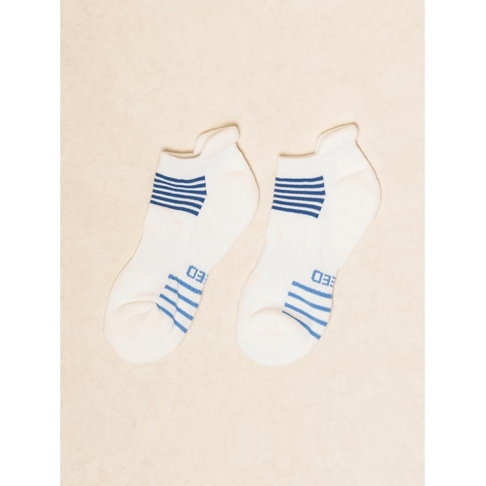 Daiso High Back Women Running Socks White