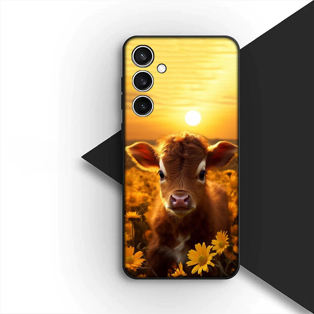 Cover for Samsung Galaxy S10 S8 S9 Plus A33 A34 A31 70 A71 A72 Note 20 9 8 S10E Casing Phone Case Cow Print Leopard Snake