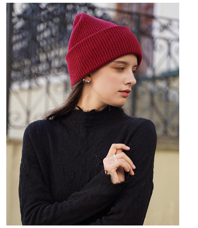 Unisex Korean Style Warm Knit Winter Hat - Fashionable Autumn/Winter Headwear