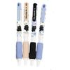 Cute Black Cat Design Gel Pens, 4-Piece Set, 0.5mm Fine Point, Quick Dry, Soft Grip Ballpoint Pens