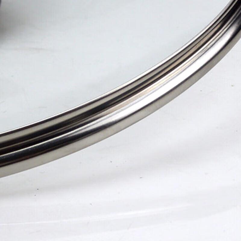 Maxcook 304 Stainless Steel Rimmed Glass Pot Lid