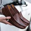Lightweight Men's Leather Shoes Comfortable and Versatile Daily Style Formal Business Office Outdoor Leisure Walking Shoes 38-48