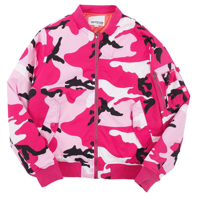 Męska kurtka pilotka MA1 w kamuflażu: Modna kurtka bejsbolowa inspirowana Siłami Powietrznymi USA na jesień/zimę