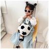 Cute Soccer Plush Backpacks Kawaii Cartoon Soft Stuftted Bag Children's Backpack Girl Versatile Bag Birthday Present for Boys