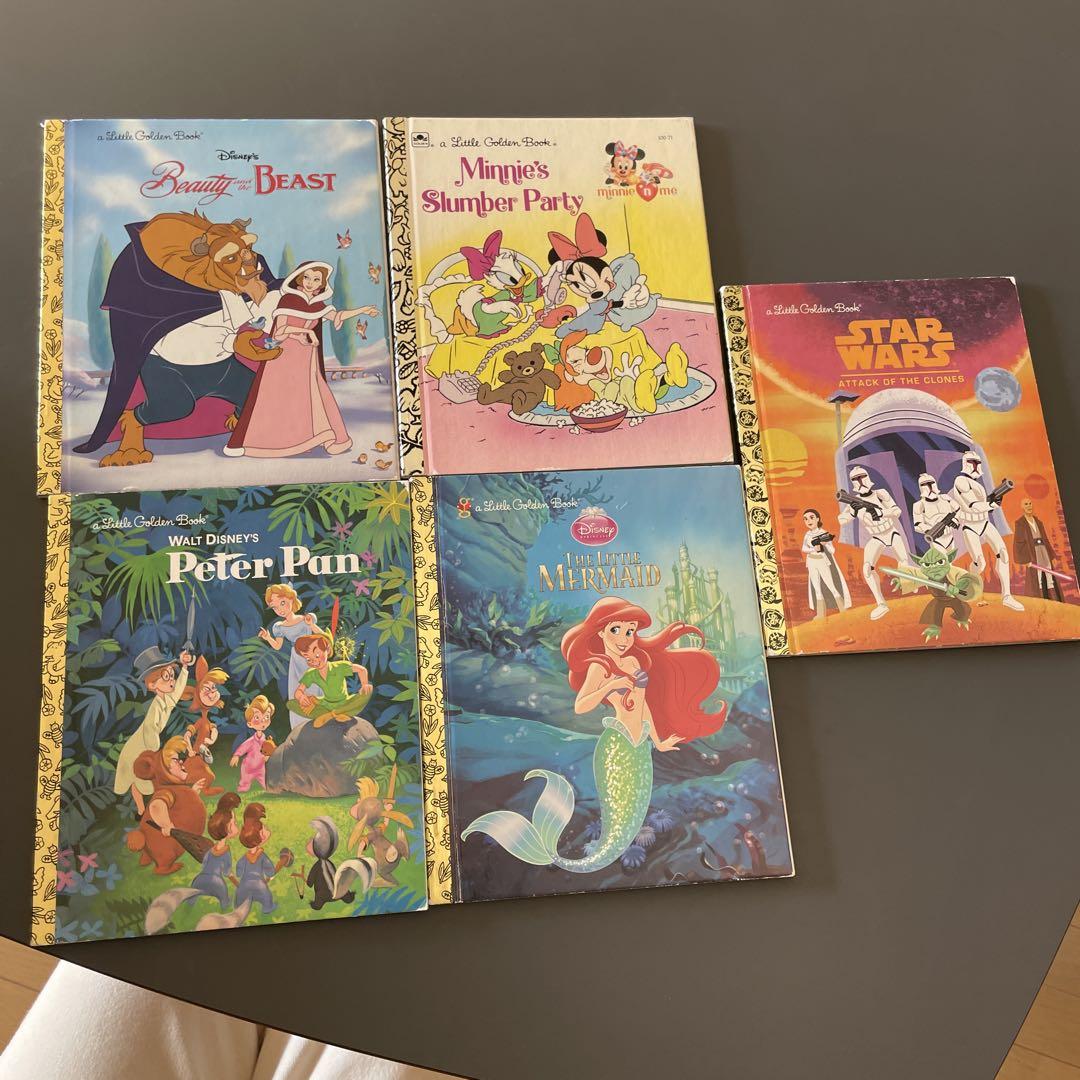

[Б/У] Набор из 5 книг Disney Little Golden Books
