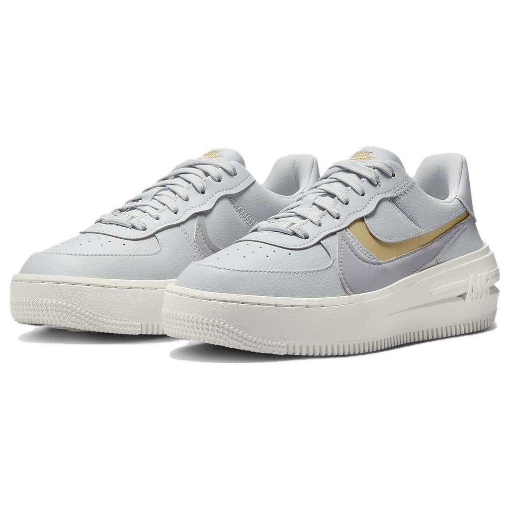 Nowe Nike Air Force 1 PLT.AF.ORM Photon Dust Wolf Grey Damskie DJ9946-002