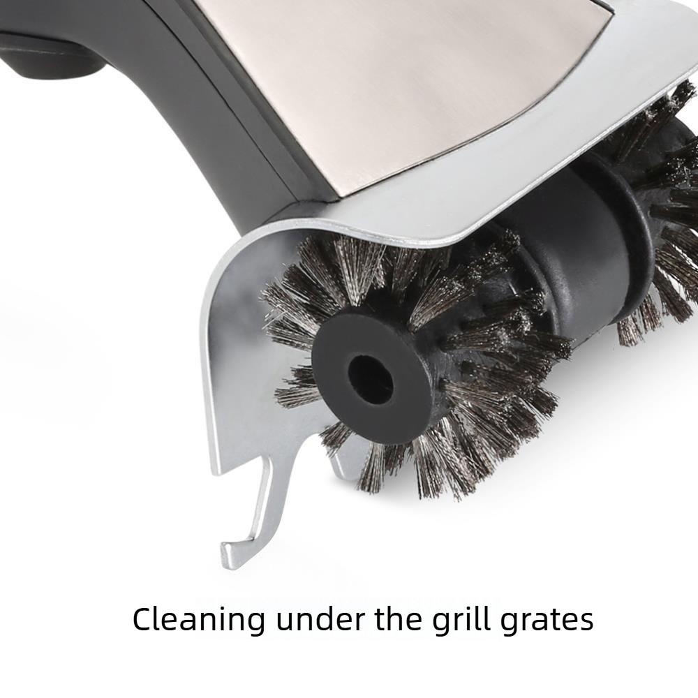 Electric Water Spray Barbecue Cleaning Brush Stainless Steel Wire Motorized Grill Brush BBQ Grill Baking Stove Mesh Brush
