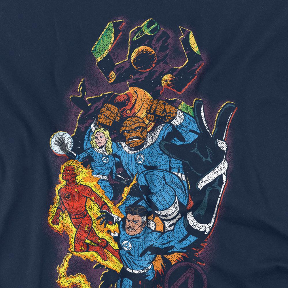 Fantastická čtyřka Unisexové dospělé tričko Kosmičtí hrdinové a padouši