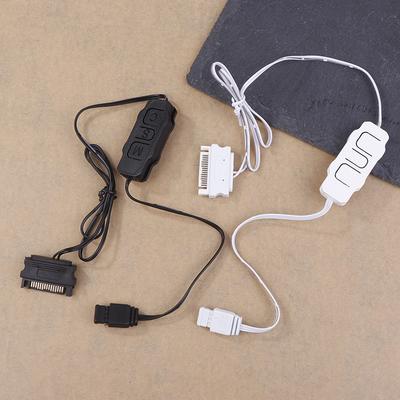 1Pc Argb Controller 5V 3Pin zu Sata Netzteil Mini Rgb Controller 3Pin Hub für Computer CPU Fall Cool Fan Led Licht Kühler