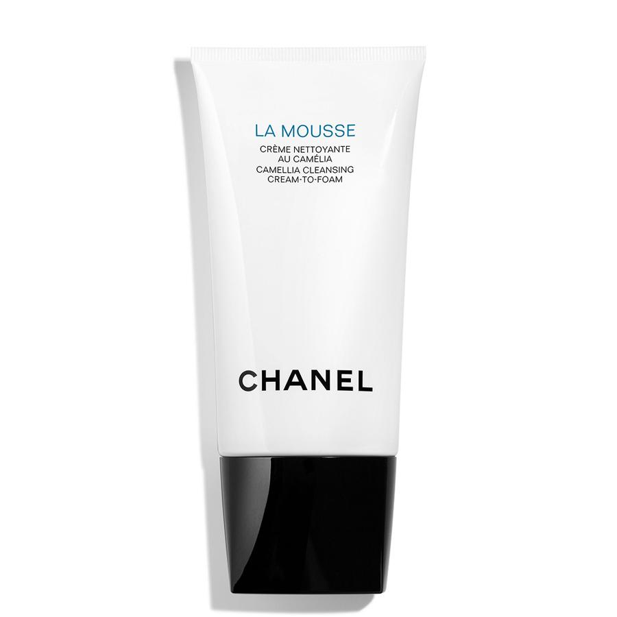 CHANEL LA MOUSSE CAMELLIA Очищающий крем-пена для лица 150 мл | Увлажняющее и бережное средство для умывания белый