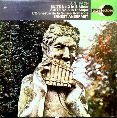 LP Record J. S. BACH ERNEST ANSERMET LORCH Suite No. In B Minor Suite No. 3 I ECS754 DECCA 1974 UK Classical Used