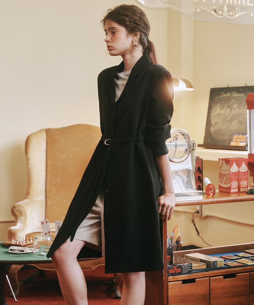 Marop 7103 Stretch Jacket Dress (Black)