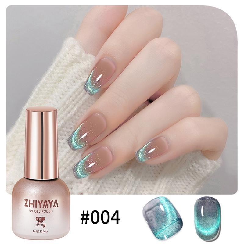 8ml 9D Cat Magnetic Gel Nail Polish Soak Off Gel Nail Art UV Gel Polish