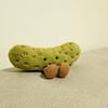 Cute Pickle Fun Stuffed Pickle Plush Toys Comfort Soothing Doll Exquisite Ornament Pillow Home Decorations Kawaii Girl Gift
