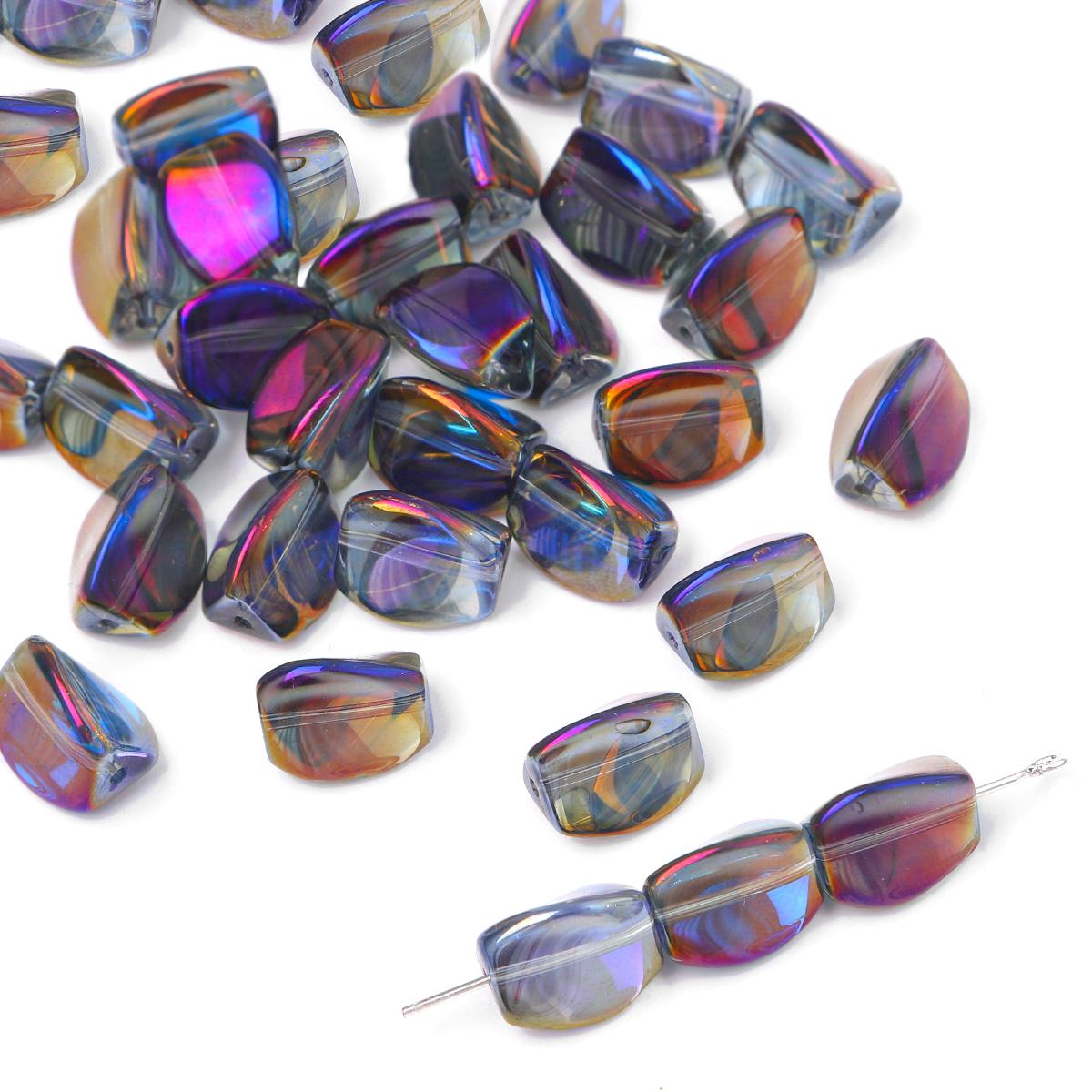 

10 шт./пакет 9x12 мм спеціальні блискучі кольори кришталевих скляних намистин для виготовлення ювелірних виробів своїми руками