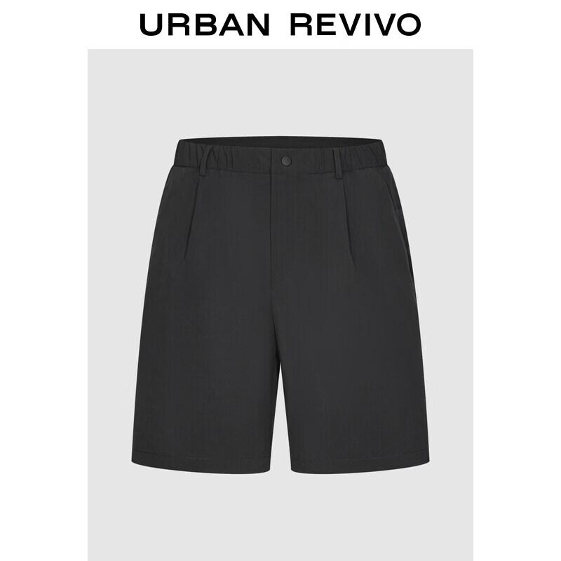 UR2026 Men s Pleated Straight-Leg Shorts 30