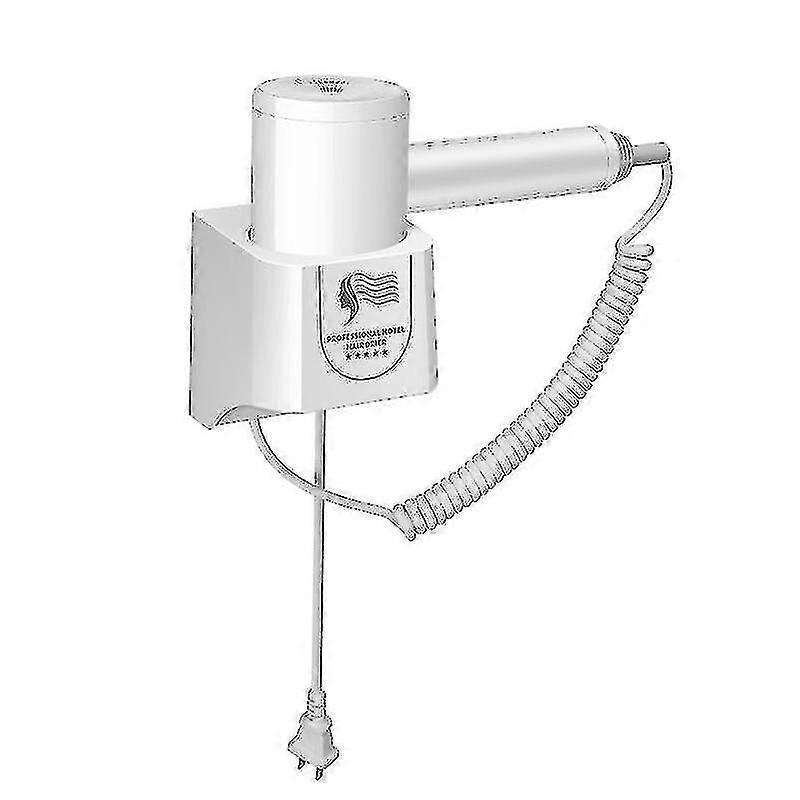 Hair Dryers Hair Dryer Wall-mounted High-power Hair Dryer Bathroom Household Hair Dryer 3