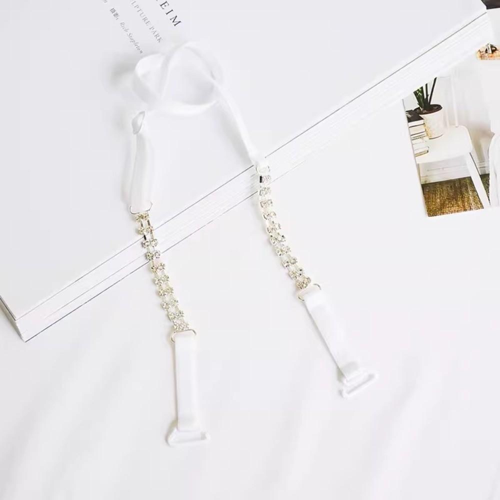 High Stretch Rhinestone Bra Straps Anti-Slip Invisible Strap Sexy Undershoulder Strap  Women