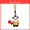 Panda Keyring Plush With Table Tennis Series For Bags And Keys Decoration