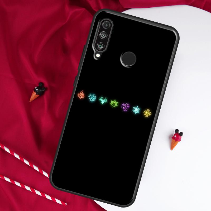

Genshin Impact Elements For Huawei Nova 10 SE 9 5T 12s 12i 11i Y91 Y90 Y60 Y70 Y72 Y61 P20 P30 P40 Lite P60 Pro Case Huawei Nova 3i