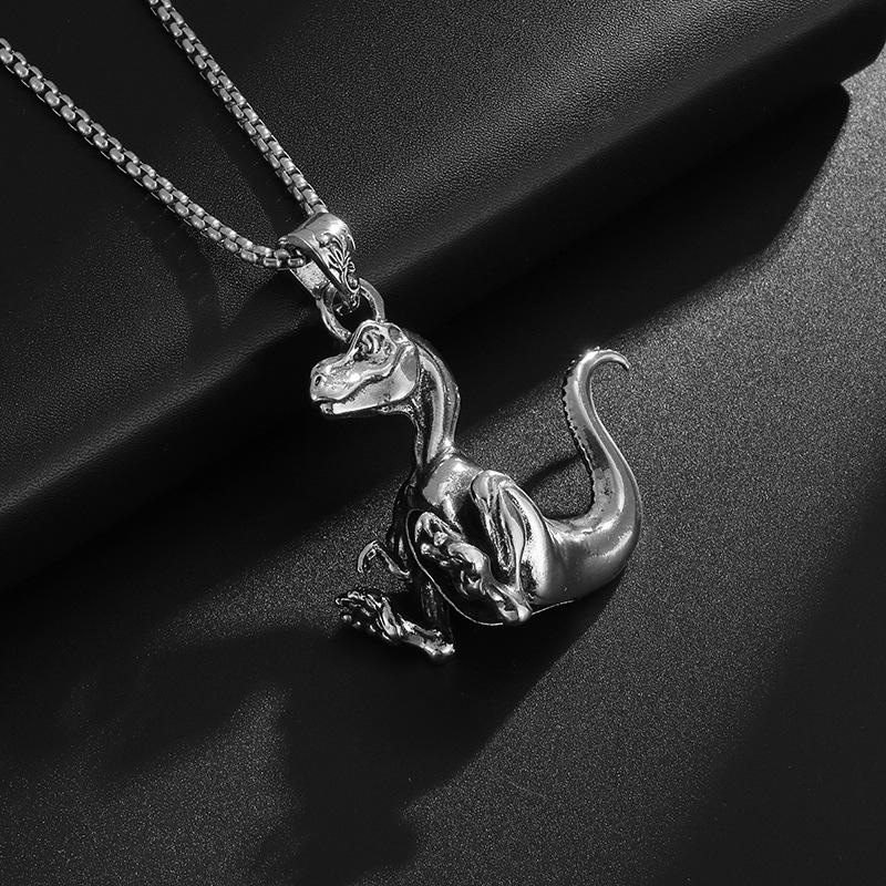 Accessories Crocodile Dinosaur Style Fashion Pendant Necklace
