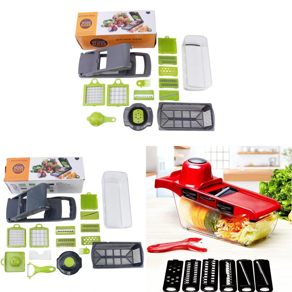 Modern Kitchen Multifunction Vegetable Slicer With Easyclean Design For Food Prep