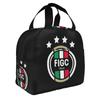 Soccer Italia Figc Insulated Lunch Bag for Camping Travel Italyan Football Lover Waterproof Thermal Cooler Bento Box Women Men